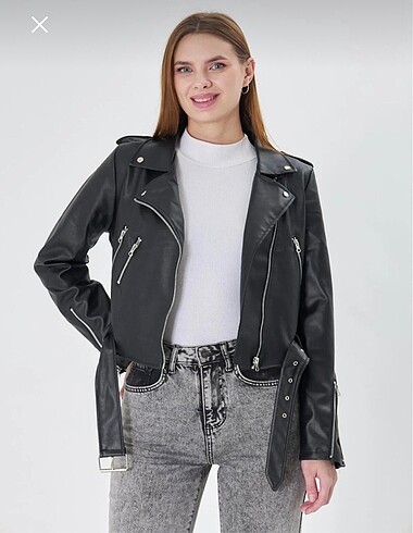 Bershka Deri ceket