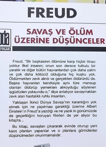 Savaş ve Ölüm Üzerine Düşünceler