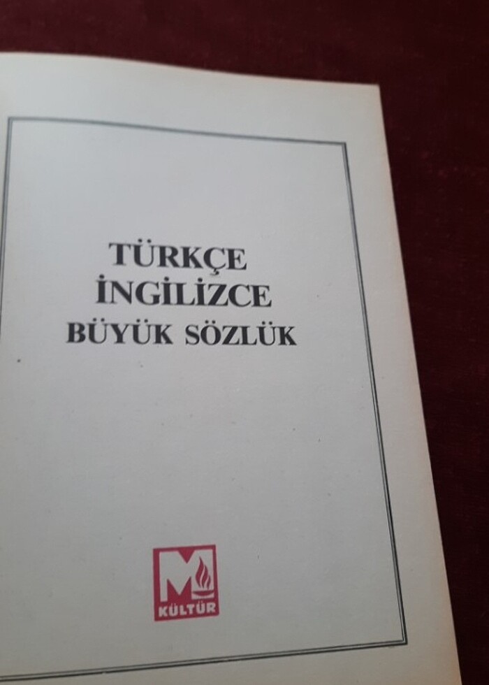 Türkçe ingilizce sözlük. - Görsel 2