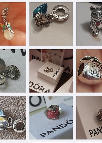 Gümüş Charm - Görsel 7