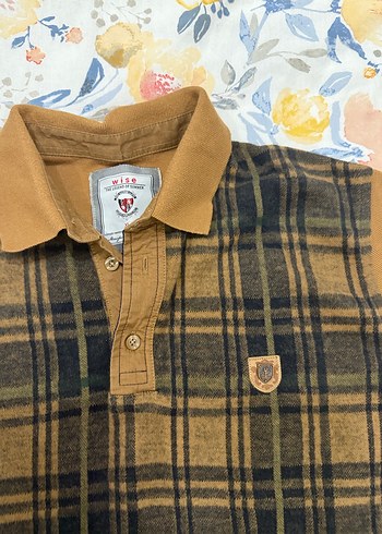 Düğmeli Kahverengi Kadın Erkek Sweatshirt - Görsel 3