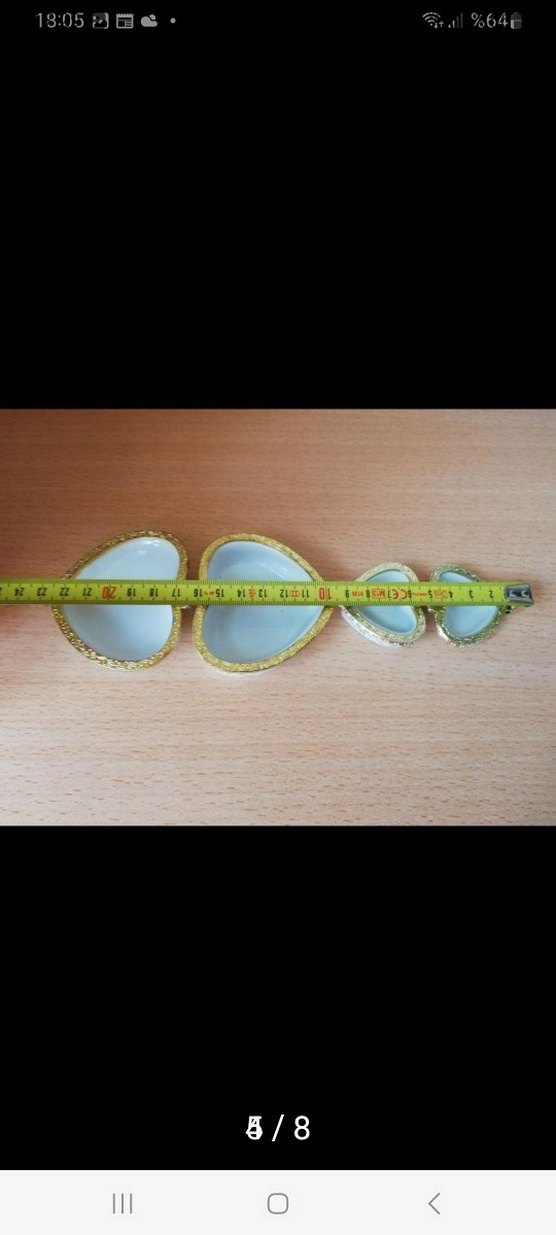 Vintage Dantel Desenli Çiçekli Kalp Kutular - Görsel 5