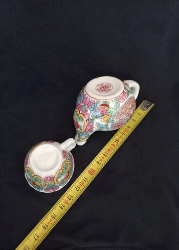 Çin minyatür çaydanlık ve fıncan - Görsel 3