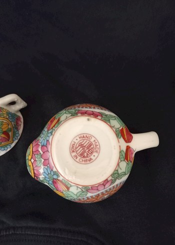 Çin minyatür çaydanlık ve fıncan - Görsel 4