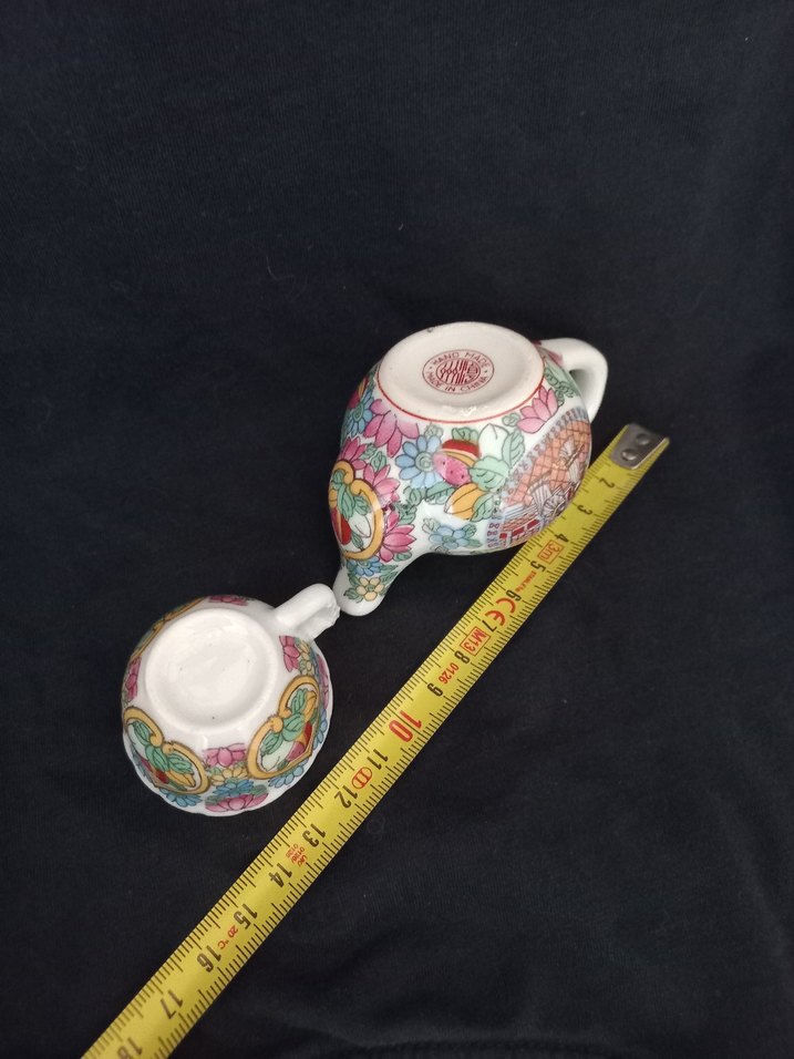 Çin minyatür çaydanlık ve fıncan - Görsel 3