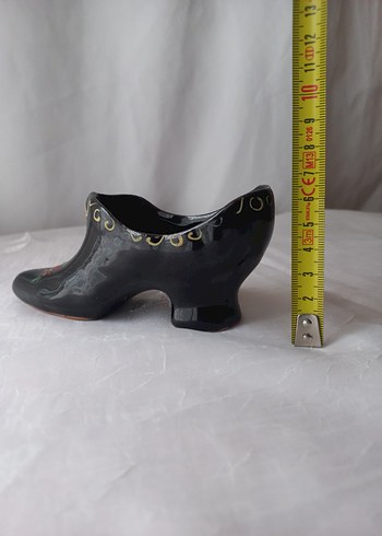 Siyah Seramik Topuklu ayakkabı - Görsel 4