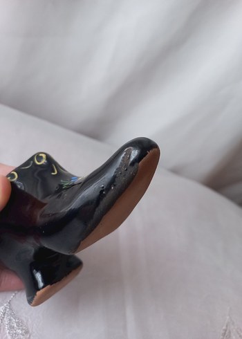 Siyah Seramik Topuklu ayakkabı - Görsel 8