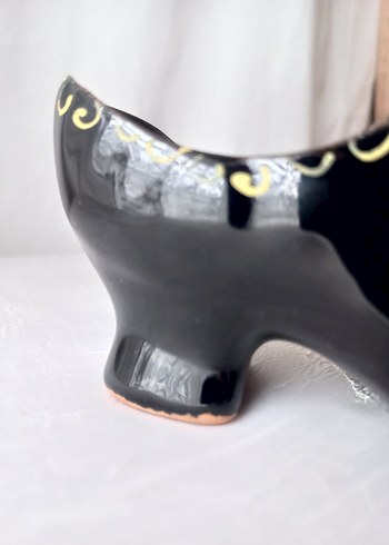 Siyah Seramik Topuklu ayakkabı - Görsel 9