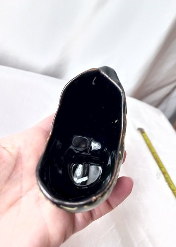 Siyah Seramik Topuklu ayakkabı - Görsel 3