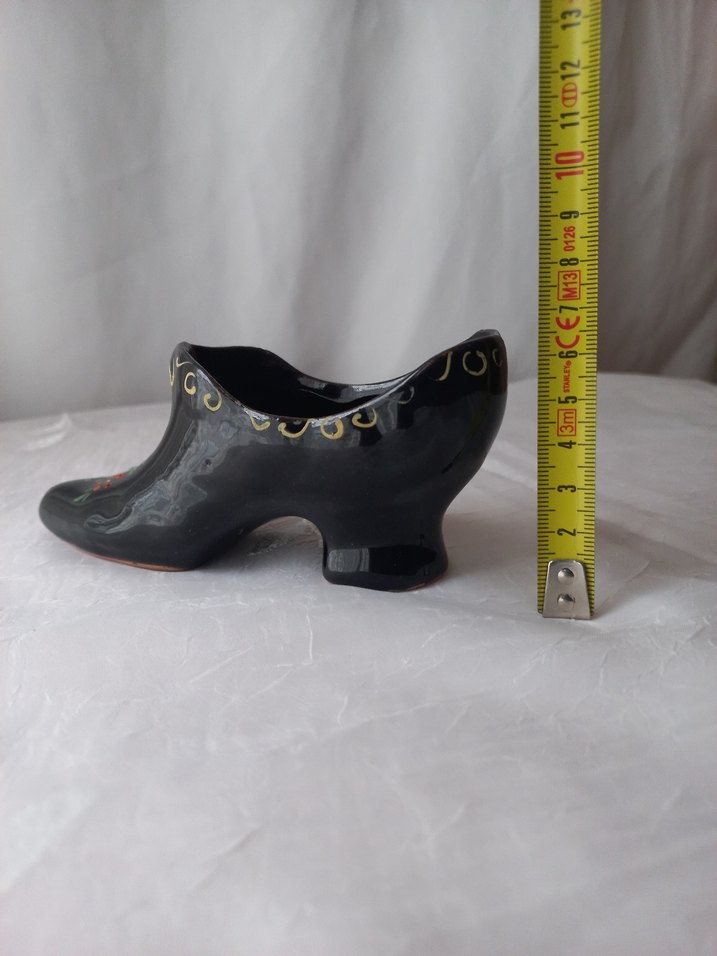 Siyah Seramik Topuklu ayakkabı - Görsel 4