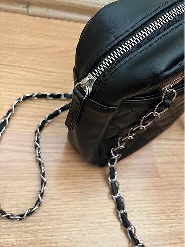 Siyah kol çantası - Görsel 8