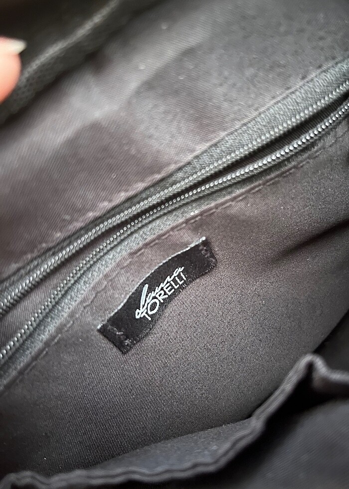 Siyah kol çantası - Görsel 5