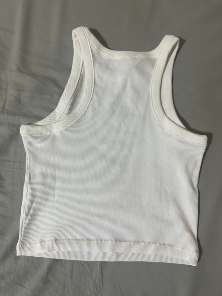 Baskılı Beyaz Kız Çocuk Atlet - Görsel 2