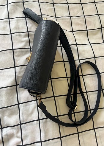 Lacivert kadın omuz çantası - Görsel 3