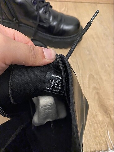 Kadın siyah bot - Görsel 5