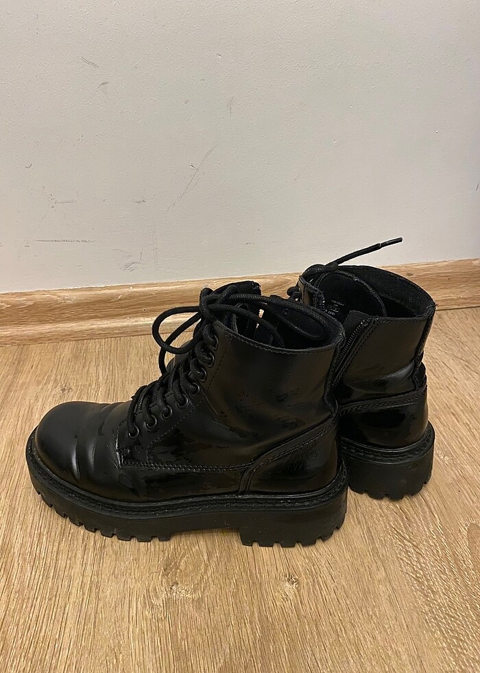 Kadın siyah bot - Görsel 3