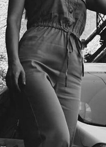Askılı tulum pantalon