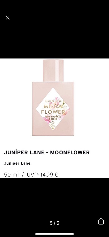 Juniper Lane moon flower kadın parfüm