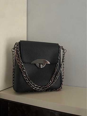 Versace Siyah mini çanta
