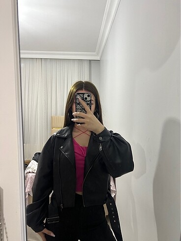 Zara Orj Deri ceket