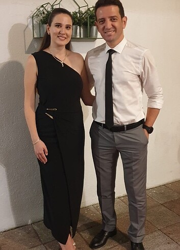 Diğer Siyah tek omuz abiye