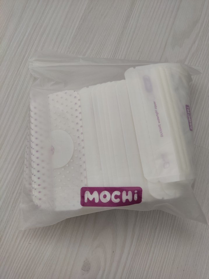 MOCHI Beyaz Süt Saklama Poşetleri 41 adet - Görsel 2