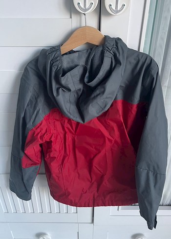 Columbia Erkek Çocuk Kırmızı Gri Yağmurluk - Görsel 2