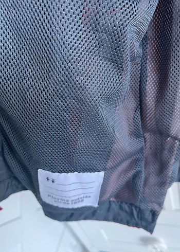 Columbia Erkek Çocuk Kırmızı Gri Yağmurluk - Görsel 6