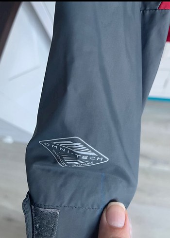 Columbia Erkek Çocuk Kırmızı Gri Yağmurluk - Görsel 3