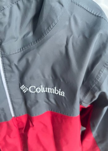 Columbia Erkek Çocuk Kırmızı Gri Yağmurluk - Görsel 4