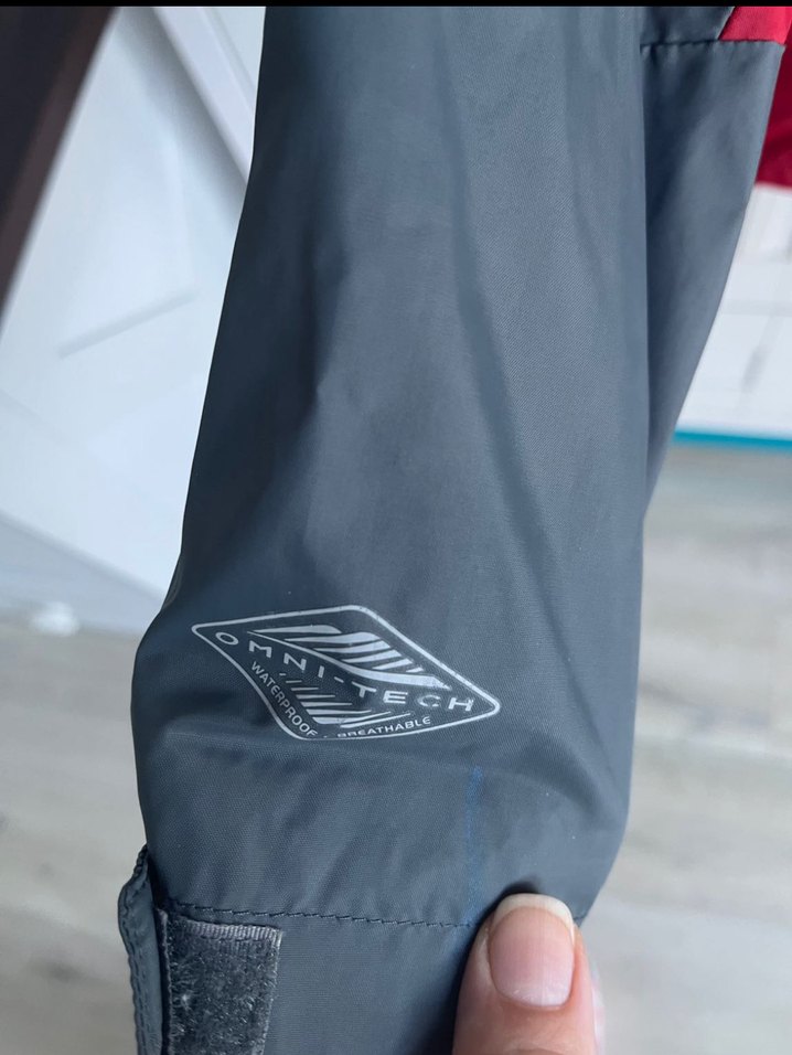 Columbia Erkek Çocuk Kırmızı Gri Yağmurluk - Görsel 3