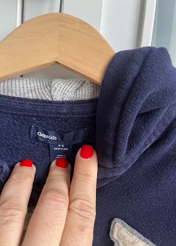 GAP Erkek Çocuk Fermuarlı Sweatshirt - Görsel 2