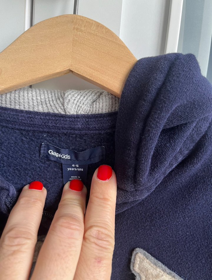 GAP Erkek Çocuk Fermuarlı Sweatshirt - Görsel 2