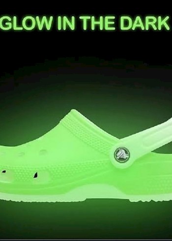 Crocs Yeşil Işıklı Terlik Velcro Bantlı (orijinal)