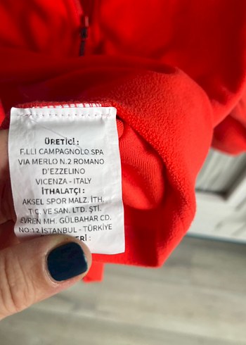 Kırmızı Fermuarlı Yarım Boğazlı Erkek Çocuk Polar - Görsel 3