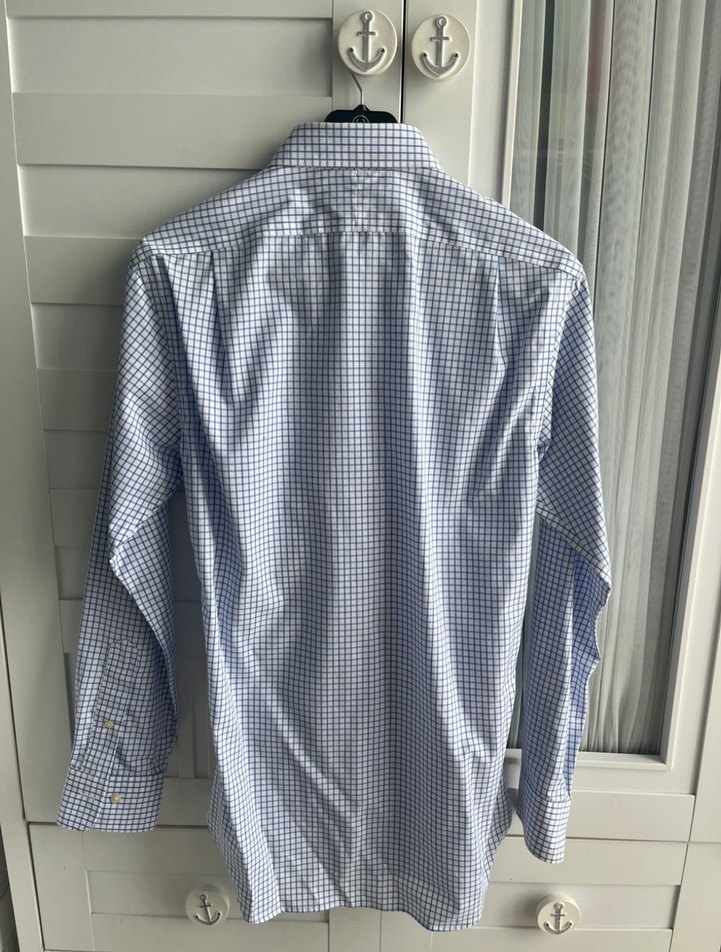 Ralph Lauren Mavi Kareli Uzun Kollu Gömlek - Görsel 2