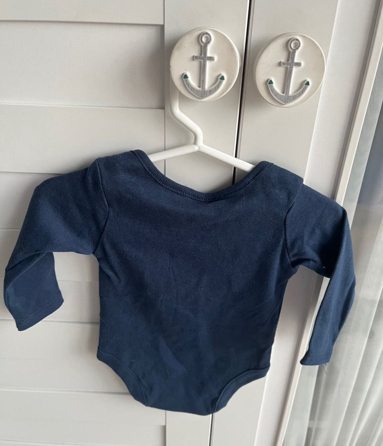 Dkny Uzun Kollu Denim Bebek Body - Görsel 3