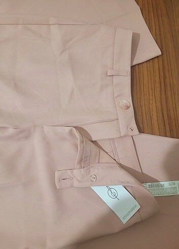 38 Beden pembe Renk Stradivarius Likralı Klasik Pantolon