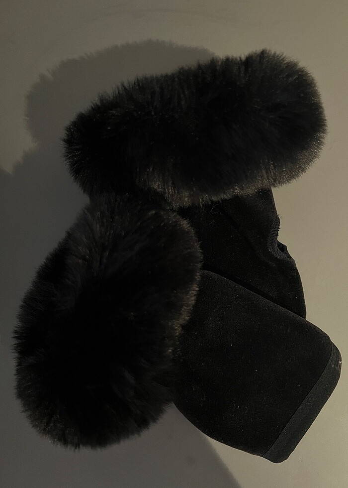 Suni kürklü eldiven - Görsel 2