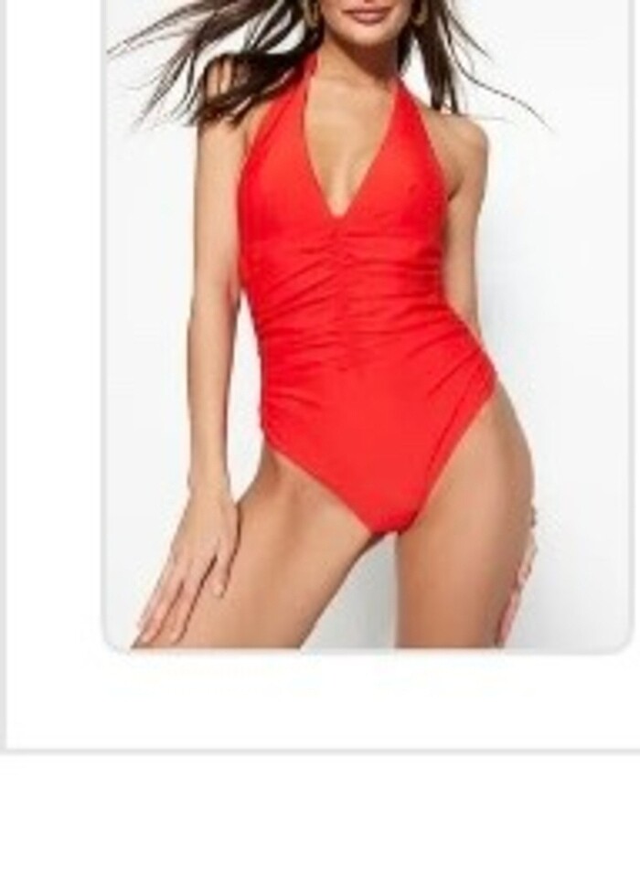 trendyolmilla kırmızı mayo - Görsel 4