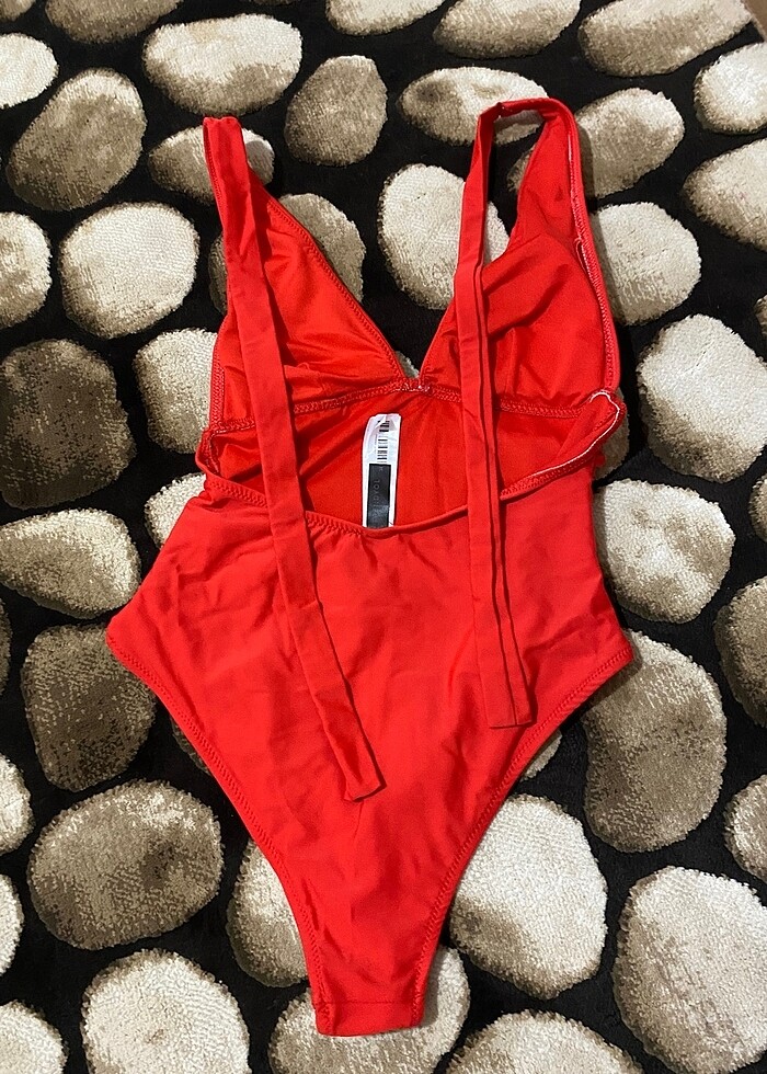 trendyolmilla kırmızı mayo - Görsel 2