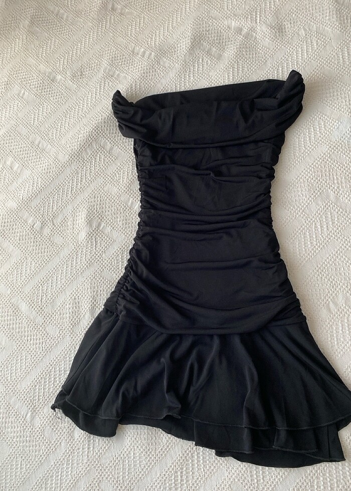 bershka mini elbise - Görsel 4