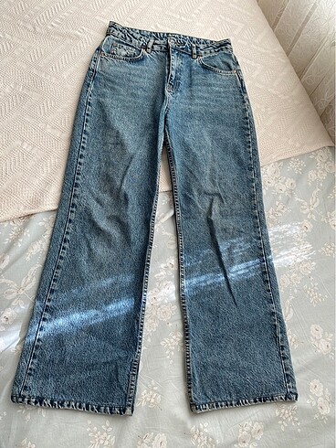 m Beden vintage yüksek bel pantolon