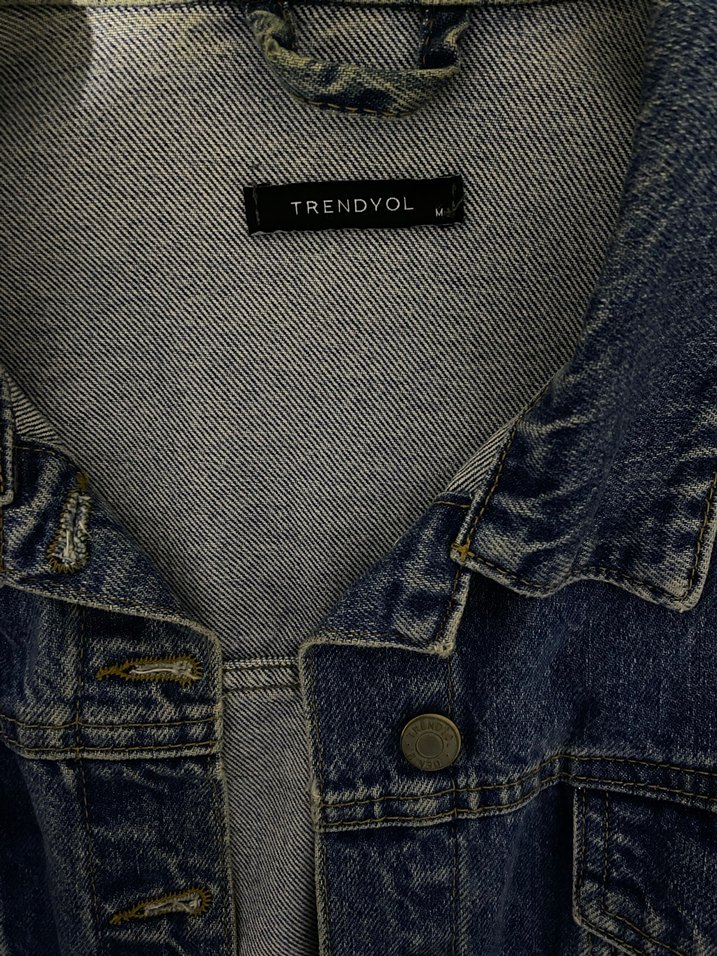 Mavi Kadın Kot Ceket - Görsel 3
