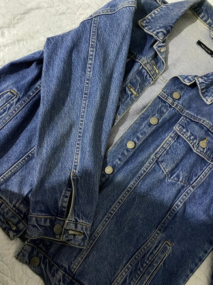 Mavi Kadın Kot Ceket - Görsel 2