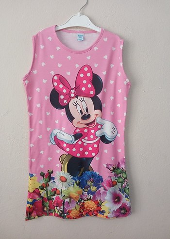  Minnie Mouse Yazlık Elbise 11 12 yaş - Görsel 19