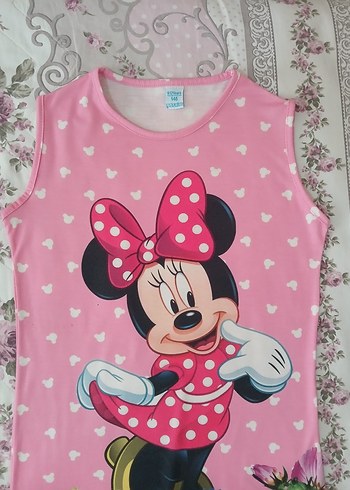  Minnie Mouse Yazlık Elbise 11 12 yaş - Görsel 11