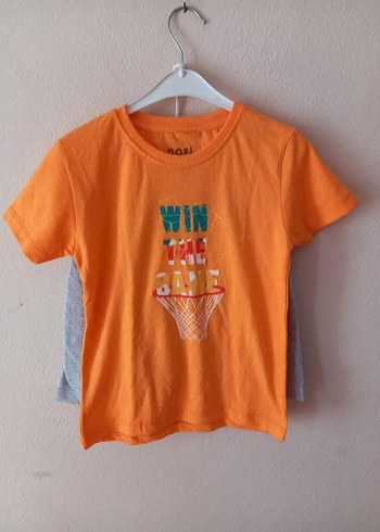 Turuncu Baskılı Erkek Çocuk Takım 7 8 yaş - Görsel 10