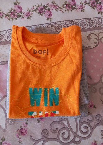 Turuncu Baskılı Erkek Çocuk Takım 7 8 yaş - Görsel 7