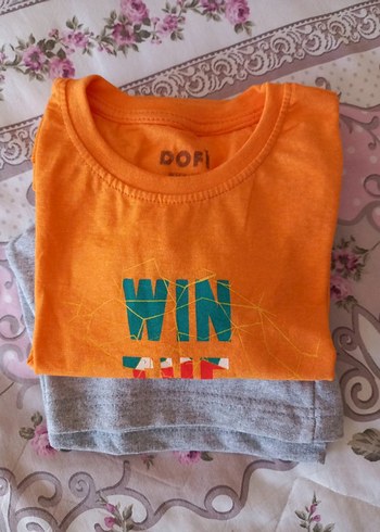 Turuncu Baskılı Erkek Çocuk Takım 7 8 yaş - Görsel 4